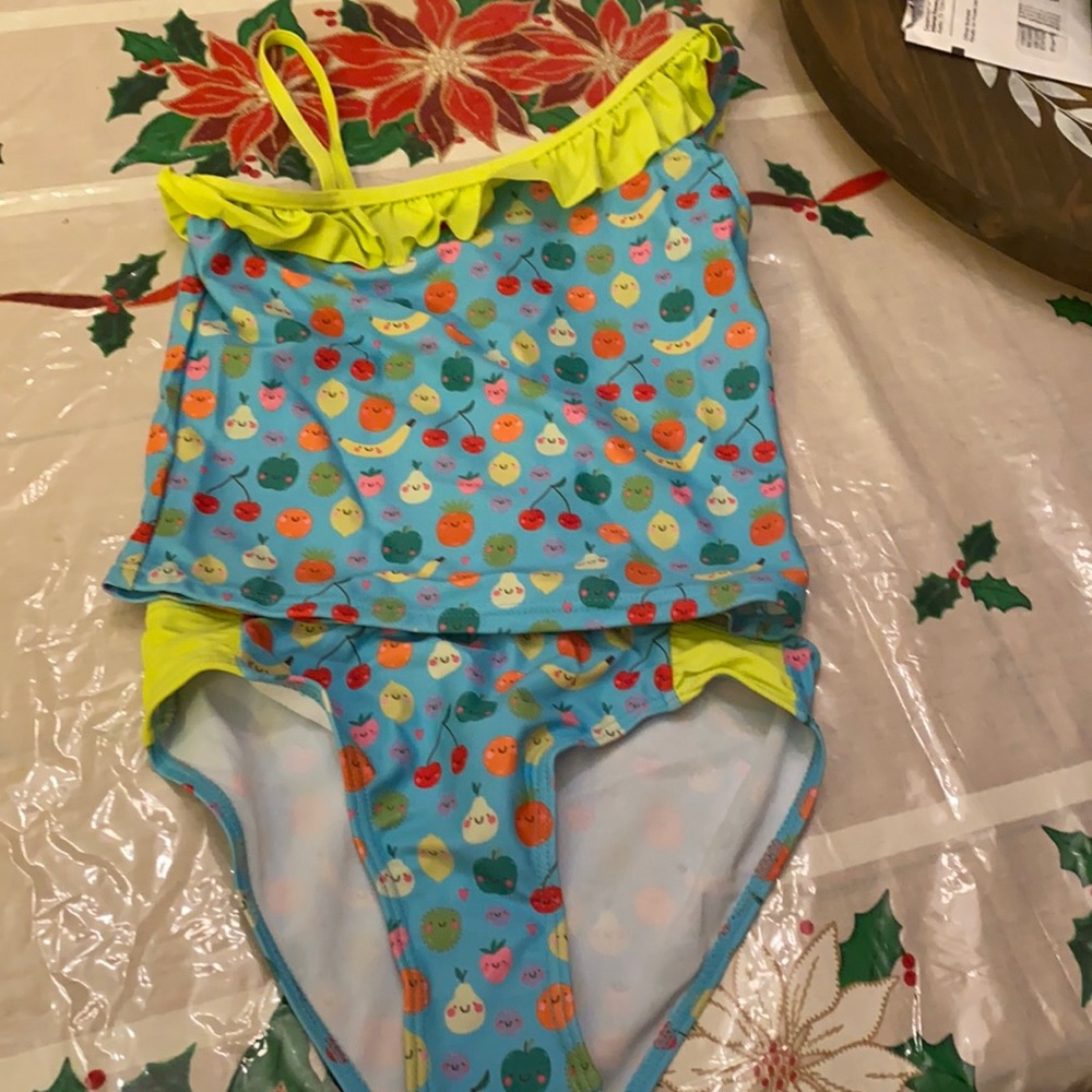 Brand New with Tags- Girls Tankini Bathing suit size 10